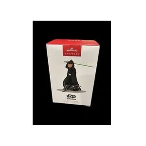 NEW 2022 Hallmark Star Wars Mandalorian A Jedi Returns Ornament Luke Skywalker